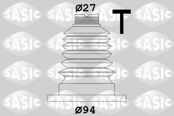 Комплект пыльника, приводной вал SASIC 1906001