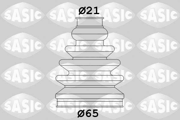 Комплект пыльника, приводной вал SASIC 1906030