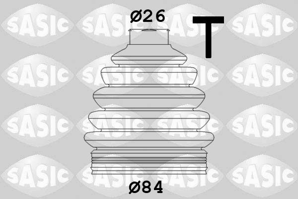 Комплект пыльника, приводной вал SASIC 1906053