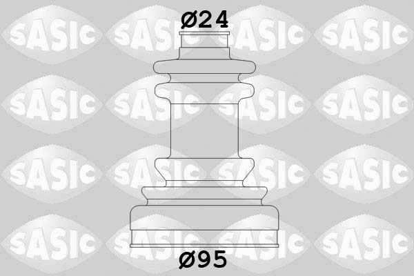 Комплект пыльника, приводной вал SASIC 2933423