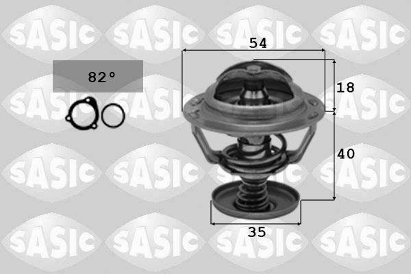 Термостат, охлаждающая жидкость SASIC 3306023