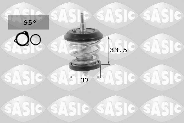 Термостат, охлаждающая жидкость SASIC 3306101