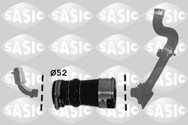 Трубка нагнетаемого воздуха SASIC 3334021