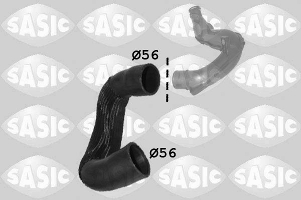 Трубка нагнетаемого воздуха SASIC 3334025
