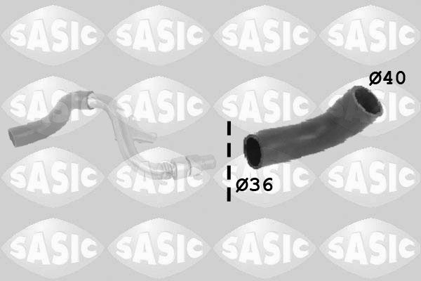 Трубка нагнетаемого воздуха SASIC 3336067