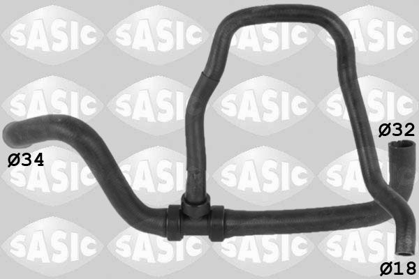 Шланг радиатора SASIC 3404172