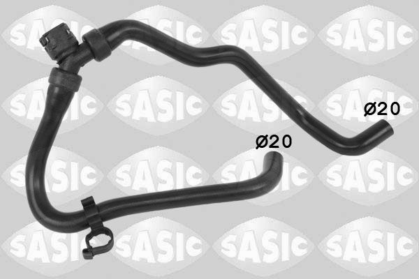 Шланг радиатора SASIC 3406401