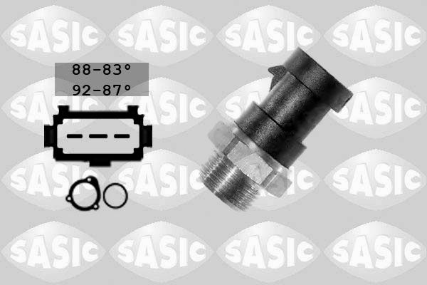 Термовыключатель, вентилятор радиатора SASIC 3800001