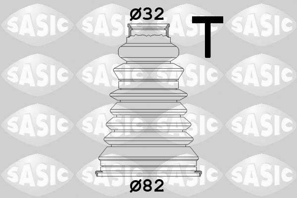 Комплект пыльника, приводной вал SASIC 4003432