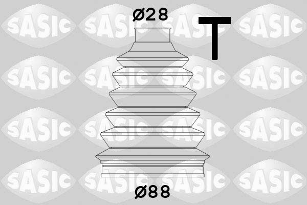 Комплект пыльника, приводной вал SASIC 4003455