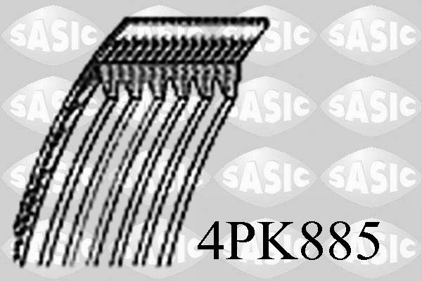 Поликлиновой ремень SASIC 4PK885