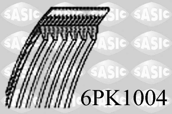 Поликлиновой ремень SASIC 6PK1004