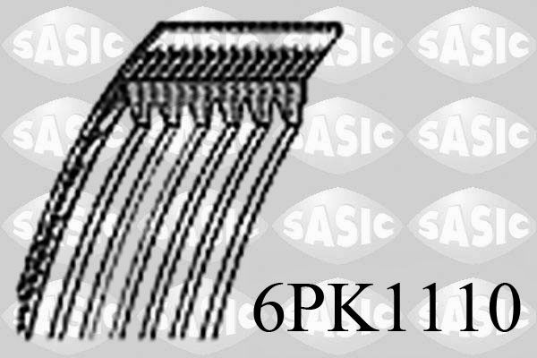Поликлиновой ремень SASIC 6PK1110