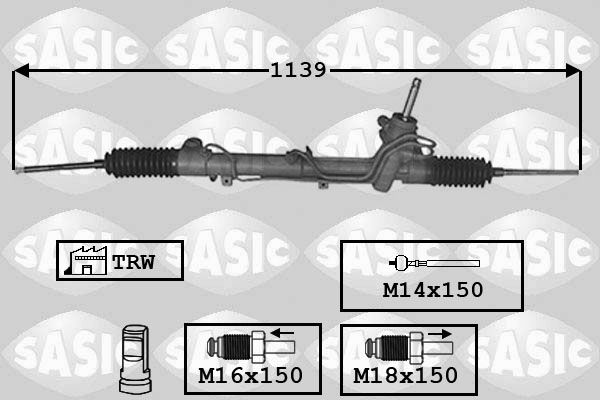 Рулевой механизм SASIC 7006157