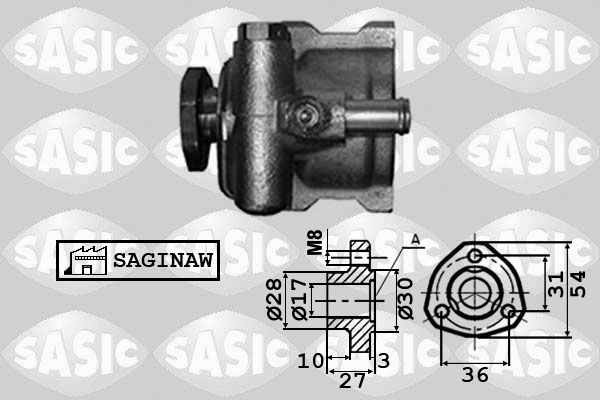 Гидравлический насос, рулевое управление SASIC 7076029