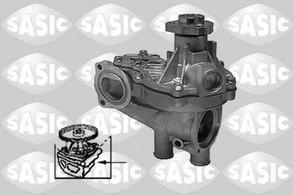 Водяной насос, охлаждение двигателя SASIC 9001285