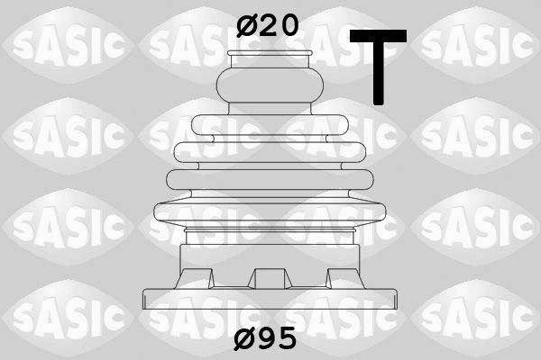 Комплект пыльника, приводной вал SASIC 9004603
