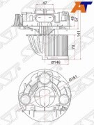 Запчасть SAT ST6001547691