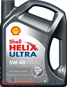 Моторное масло SHELL Helix Ultra 5W-40 4 л. SHELL 550040755