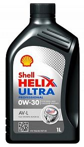 SHELL Helix Ultra Professional AV-L 0W-30 SHELL 550041863
