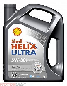 SHELL Helix Ultra ECT C3 5W-30 4 л. SHELL 550042847