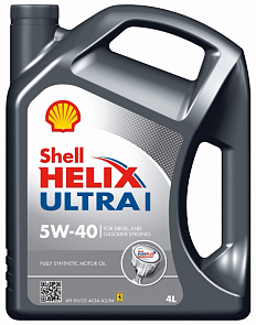 Моторное масло SHELL Helix Ultra L 5W-40 4 л. SHELL 550047369