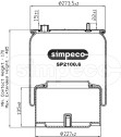 Запчасть Simpeco SP21006014