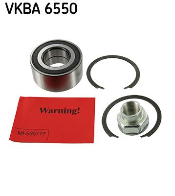 Комплект подшипника ступицы колеса SKF VKBA6550