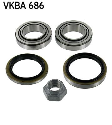 Комплект подшипника ступицы колеса SKF VKBA686