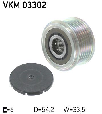 Механизм свободного хода генератора SKF VKM03302