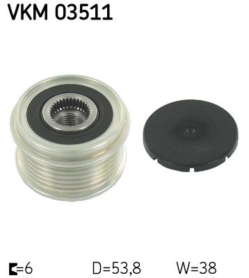 Механизм свободного хода генератора SKF VKM03511
