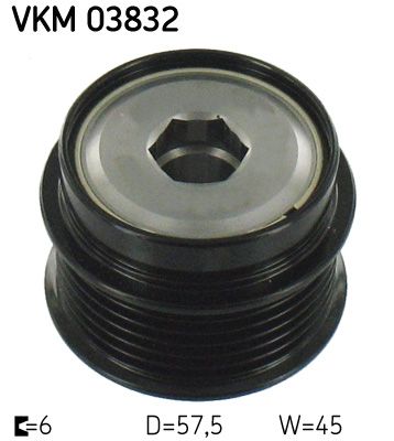 Механизм свободного хода генератора SKF VKM03832