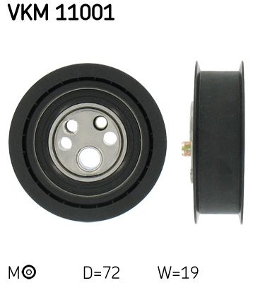 Натяжной ролик, ремень ГРМ SKF VKM11001