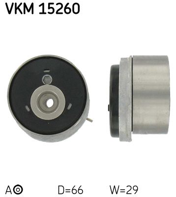 Натяжной ролик, ремень ГРМ SKF VKM15260