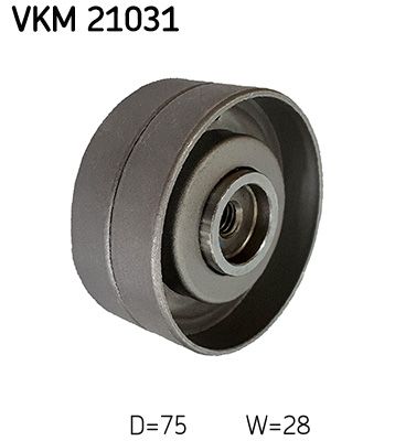 Паразитный / Ведущий ролик, зубчатый ремень SKF VKM21031