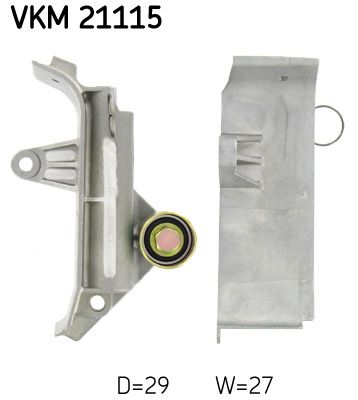 Паразитный / Ведущий ролик, зубчатый ремень SKF VKM21115