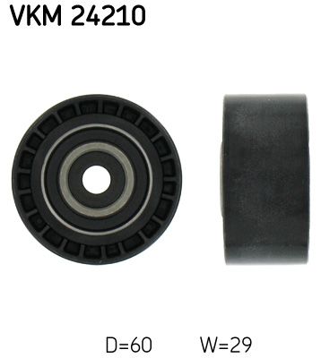 Паразитный / Ведущий ролик, зубчатый ремень SKF VKM24210