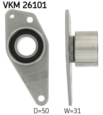Паразитный / Ведущий ролик, зубчатый ремень SKF VKM26101