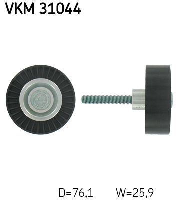 Паразитный / ведущий ролик, поликлиновой ремень SKF VKM31044