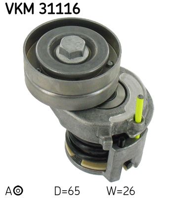 Натяжитель ремня, клиновой зубча SKF VKM31116