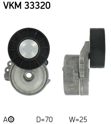 Натяжитель ремня, клиновой зубча SKF VKM33320