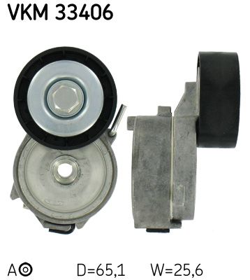 Натяжитель ремня, клиновой зубча SKF VKM33406