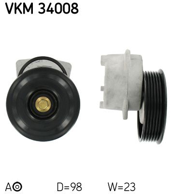 Натяжитель ремня, клиновой зубча SKF VKM34008