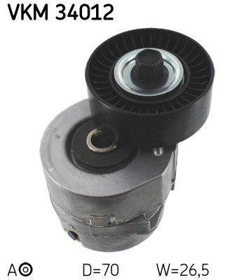 Натяжитель ремня, клиновой зубча SKF VKM34012