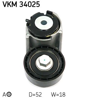 Натяжитель ремня, клиновой зубча SKF VKM34025
