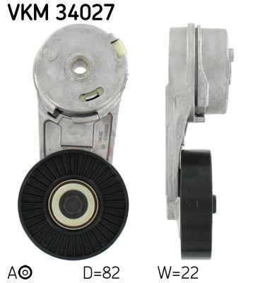 Натяжитель ремня, клиновой зубча SKF VKM34027