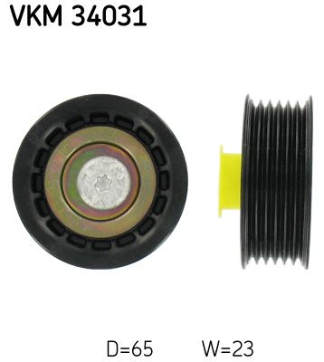 Паразитный / ведущий ролик, поликлиновой ремень SKF VKM34031