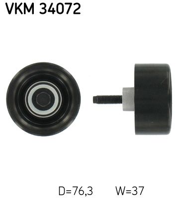 Паразитный / ведущий ролик, поликлиновой ремень SKF VKM34072