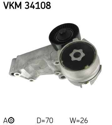 Натяжитель ремня, клиновой зубча SKF VKM34108