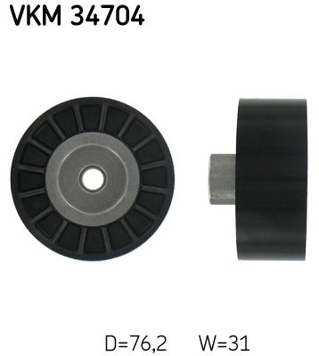 Паразитный / ведущий ролик, поликлиновой ремень SKF VKM34704